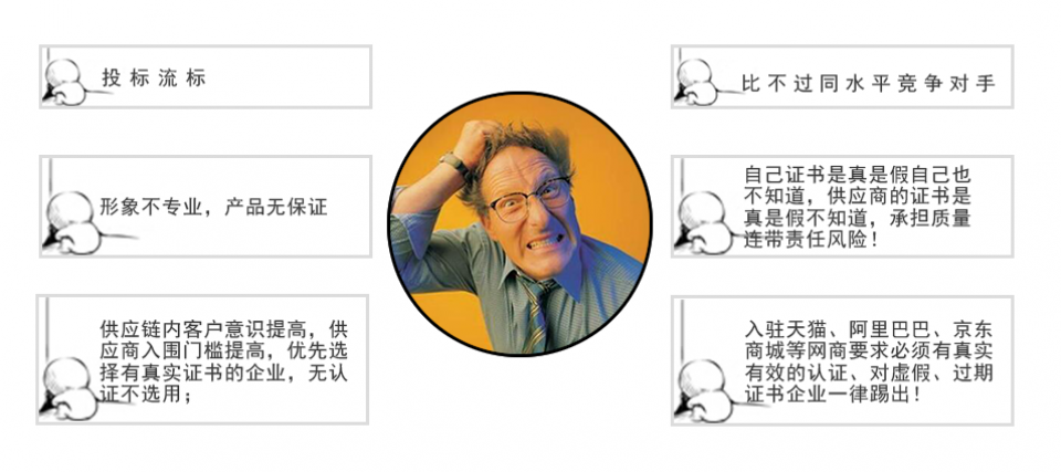 沒有認(rèn)證的弊端